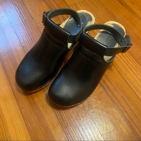 Sven Halter Style Clog, Black leather - Picture 5 of 7
